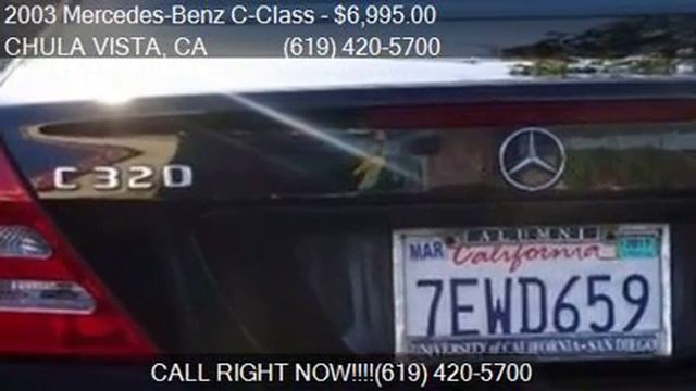2003 Mercedes-Benz C-Class C 320 4dr Sedan for sale in CHULA смотреть онлайн