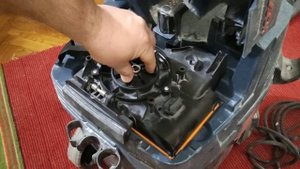 Как работает пневмоочистка в пылесосах Bosch,Makita,Mirka,Karcher,Milwaukee,Nilfisk часть 2