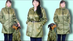 Как сшить плащ на подкладке своими руками? Часть 1. Крой на ткани