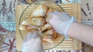 Куриные ножки в соево-медовом соусе в мультиварке