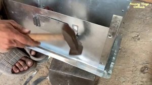 Как сделать переносную печь-гриль Изготовление печи-гриля на угле