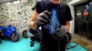 Пропала зарядка на Yamaha R6