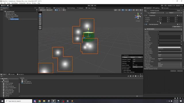 Create your first Particle System in Unity