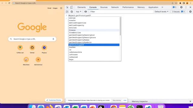 3. Practical Javascript: Object - getOwnPropertyNames and keys