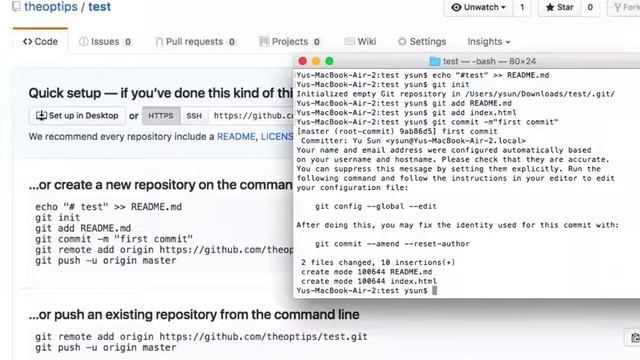 Host an HTML website on Github in 5 minutes HD смотреть онлайн