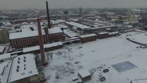 Снос дымовой трубы Б.Сампсониевском пр-те, д.66