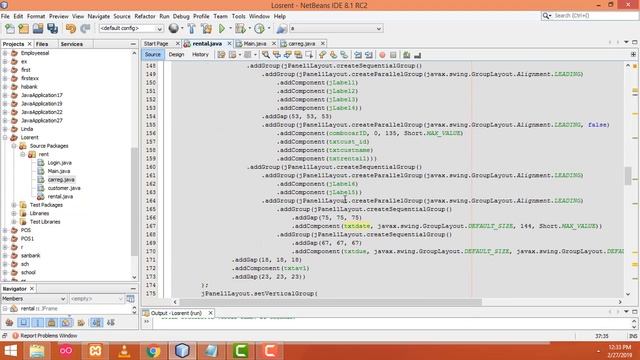 Car Rental System Project in Java Part 9