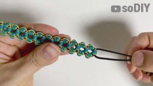 Делаем браслеты с цветочным узором, браслет в стиле макраме