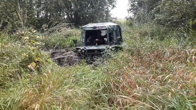 Вездеход"ТЕХНИК" на колесах 1370 смотреть онлайн