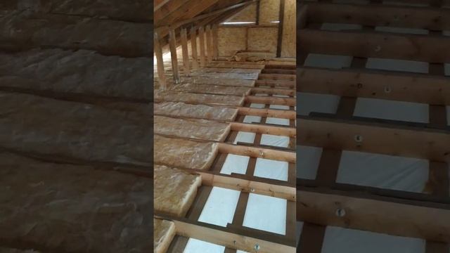 Начинаю утеплять чердачное перекрытие смотреть онлайн