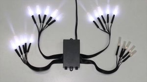 Источник света для подсветки оптоволокна