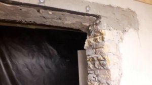 Пробивка дверного проема в стене в 1  кирпич