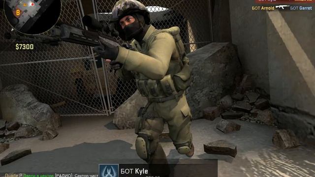 КС ГО игра с тяжелыми ботами