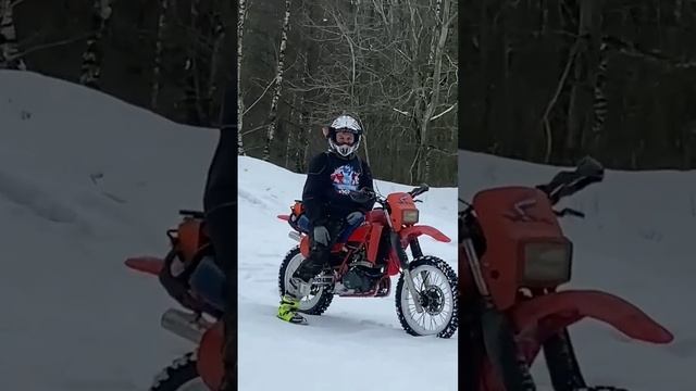 купил боты и #enduro #snoskoles #мото #bike #rider #эндуро #moto #зима #rider