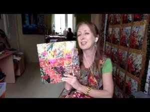 Лоскутный эфир 145. Как  сделать красивые панели для лоскутного одеяла?