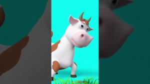 Es una vaca o un caballo? Relincho! | Vídeo Divertido de Animales para Niños | HeyKids #shorts