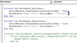 Incrível Barra de Rolagem ( Excel VBA ) #vba #excel #excelvba