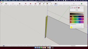 SketchUP Урок 3 - Чертёж каркаса из ЛДСП