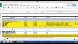 Elementary Assessment Plan 2016-17