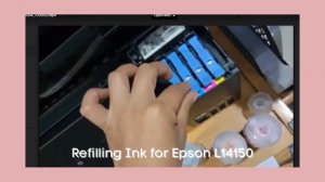 How to Refill EPSON EcoTank Printers:Epson L14150