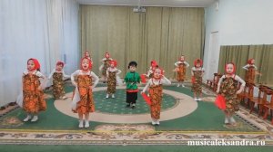 Танец "Калинка - малинка" МБДОУ ЦРР - Детский сад № 55 "Искорка" Первомайский район г. Новосибирск