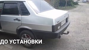 Установка СТРОНГЕРА на ВАЗ 21099 Звук после установки