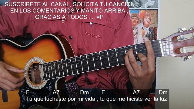 Como Tocar Madre Amiga Fiel Wilson Palma En Guitarra смотреть онлайн