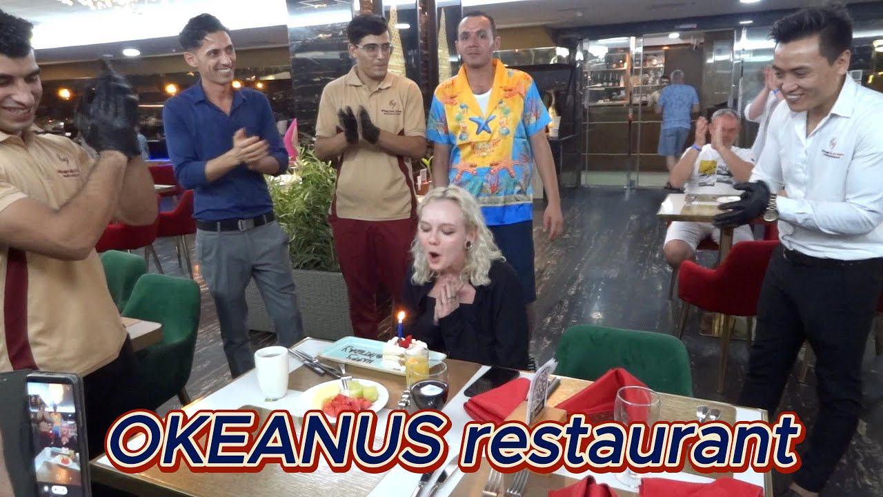 Обед и ужин в ресторане OKEANUS отеля Mirage Bab Al Bahr 5*  #эмираты #fujairah смотреть онлайн