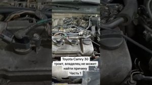 Toyota Camry 30, троит. Владелец не может найти причину. Грамотная диагностика, часть первая