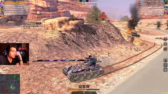 ДА НЕ ИМБОВЫЙ ЭТО ТАНК ПРОСТО НУЖНО УМЕТЬ НЕ ТУПИТЬ ● 9К Гриль 15 ● WoT Blitz смотреть онлайн