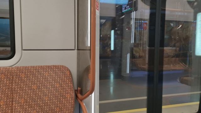 Электричка на БКЛ. Москва. ст. Электрозаводская
