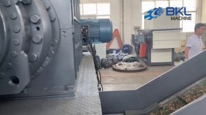 двухроторный шредер по переработке плёнки полимерных