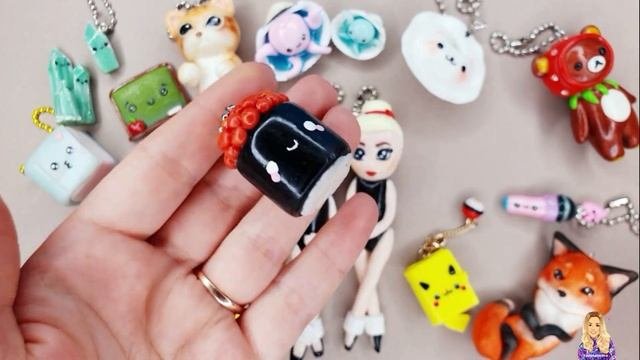 Мои Фигурки За Лето ИЗ ПЛАСТИЛИНА И ПОЛИМЕРНОЙ ГЛИНЫ МОЯ КОЛЛЕКЦИЯ Поделки Фигурки и Брелки