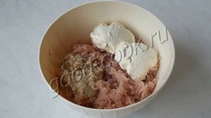 Куриные котлеты с творожным сыром. Рецепт приготовления