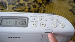 Обзор магнитолы SONY ZS-PE40CP
