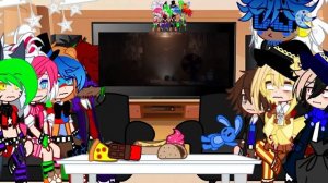 [FNaF] Security Breach react to FNaF songs[]Part 25[]Music Box & Bonnie need this feelings "Half"[]