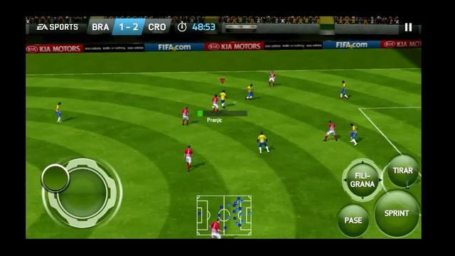 Gameplay Fifa14 Fifa World Cup Brasil android смотреть онлайн