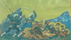 Преподобные отцы,в Синае и Раифе избиенные