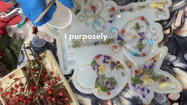 Petri art с сухоцветами в эпоксидной смоле смотреть онлайн