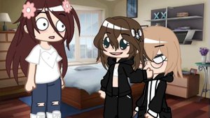 Когда я стала мало есть #гача #подруга #еда #актив