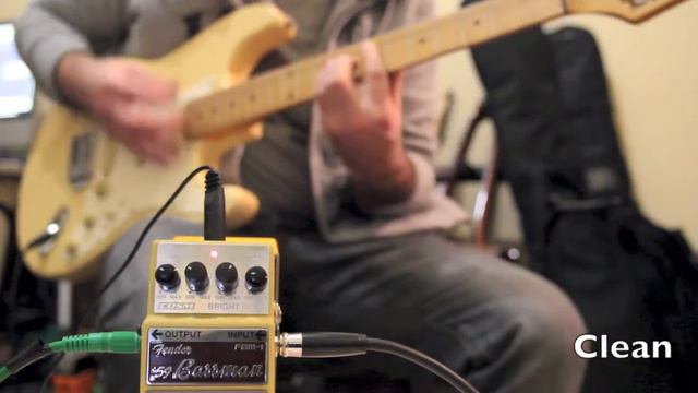 Boss fender bassman 59 FBM-1 guitare смотреть онлайн