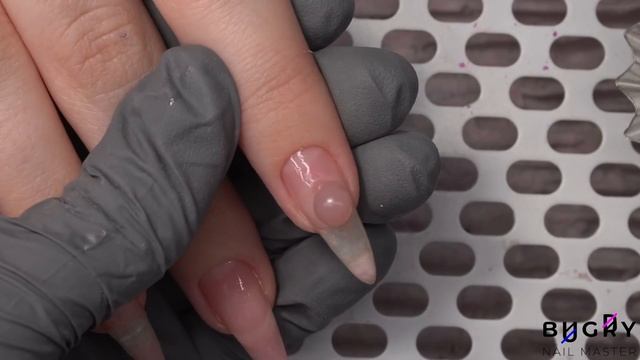 Transformation On Filing Mistakes! | Correcting Nails From Another Nail Tech |Russian Efile Manicur смотреть онлайн