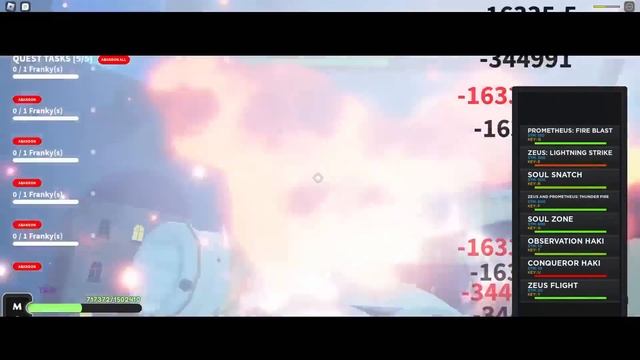 Becoming AWAKENED FUJITORA (Gravity) In A One Piece Game Roblox... смотреть онлайн