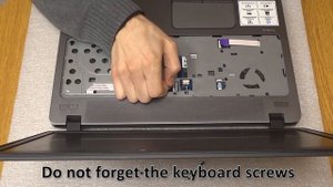 HP ProBook 455 G1 - Disassembly Replacement Upgrade HDD SSD RAM fan