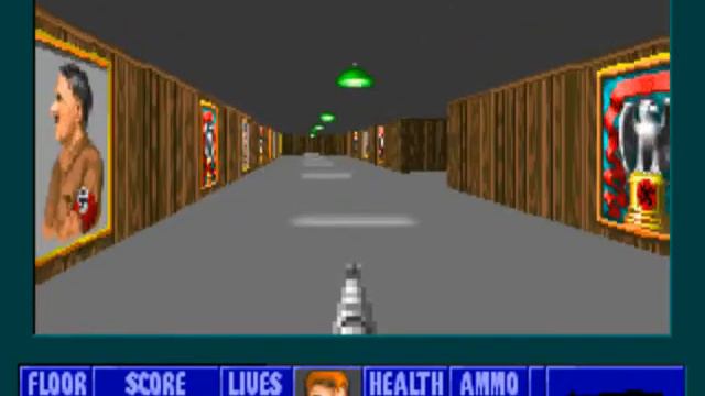 Let's play Wolfenstein 3D с Генералом серия 2 (уровень 2)-"Мясо в собственном соку"! смотреть онлайн
