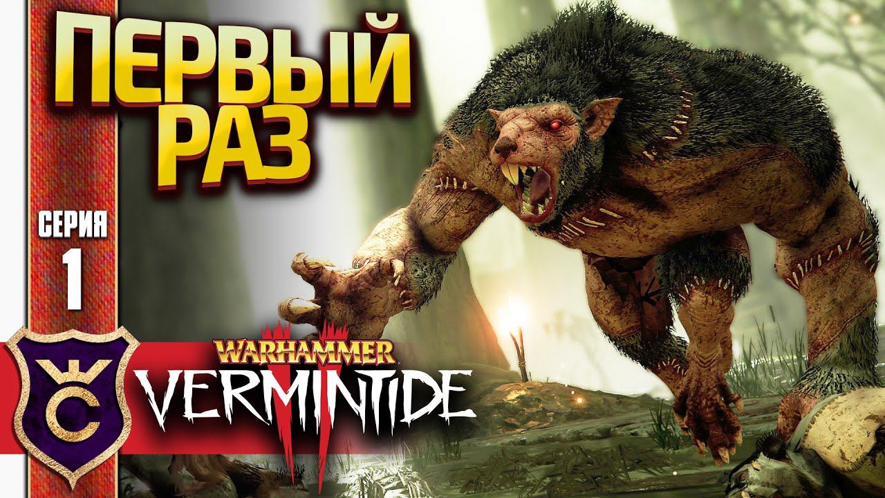 ПЕРВЫЙ РАЗ В ВАХУ! Warhammer Vermintide 2 #1