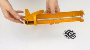 Пистолет для герметика стальной (полуоткрытый корпус) TOLSEN