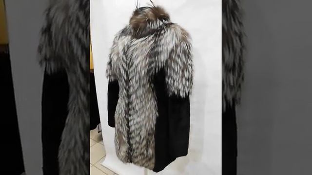 Куртка из лисы чернобурки