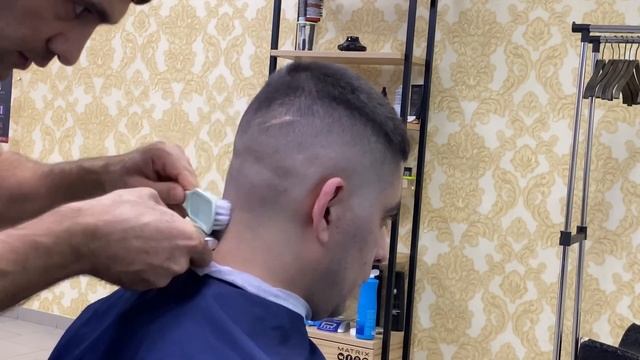 Мужская стрижка 446#???смотри как я это делаю#haircut#hairstyle#hair#