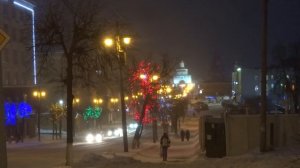 Город Владимир. Зимняя экскурсия по Владимиру. Клип про новогодний Владимир